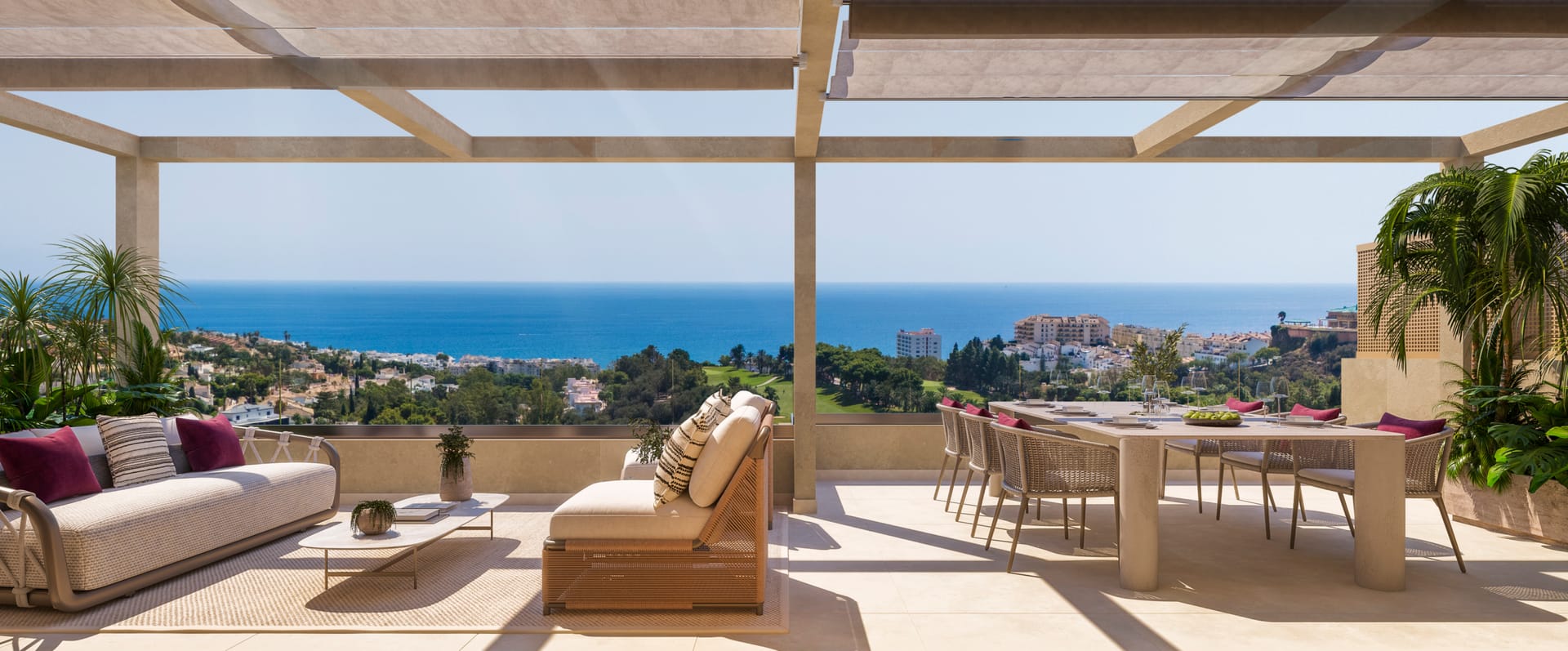 Abelias — two and three bedroom apartments in Torrequebrada, Benalmádena (1 of 9)