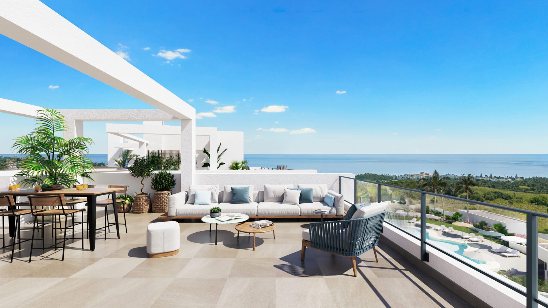 Aby Middle — two and three bedroom apartments in Estepona Golf, Estepona (1 of 5)
