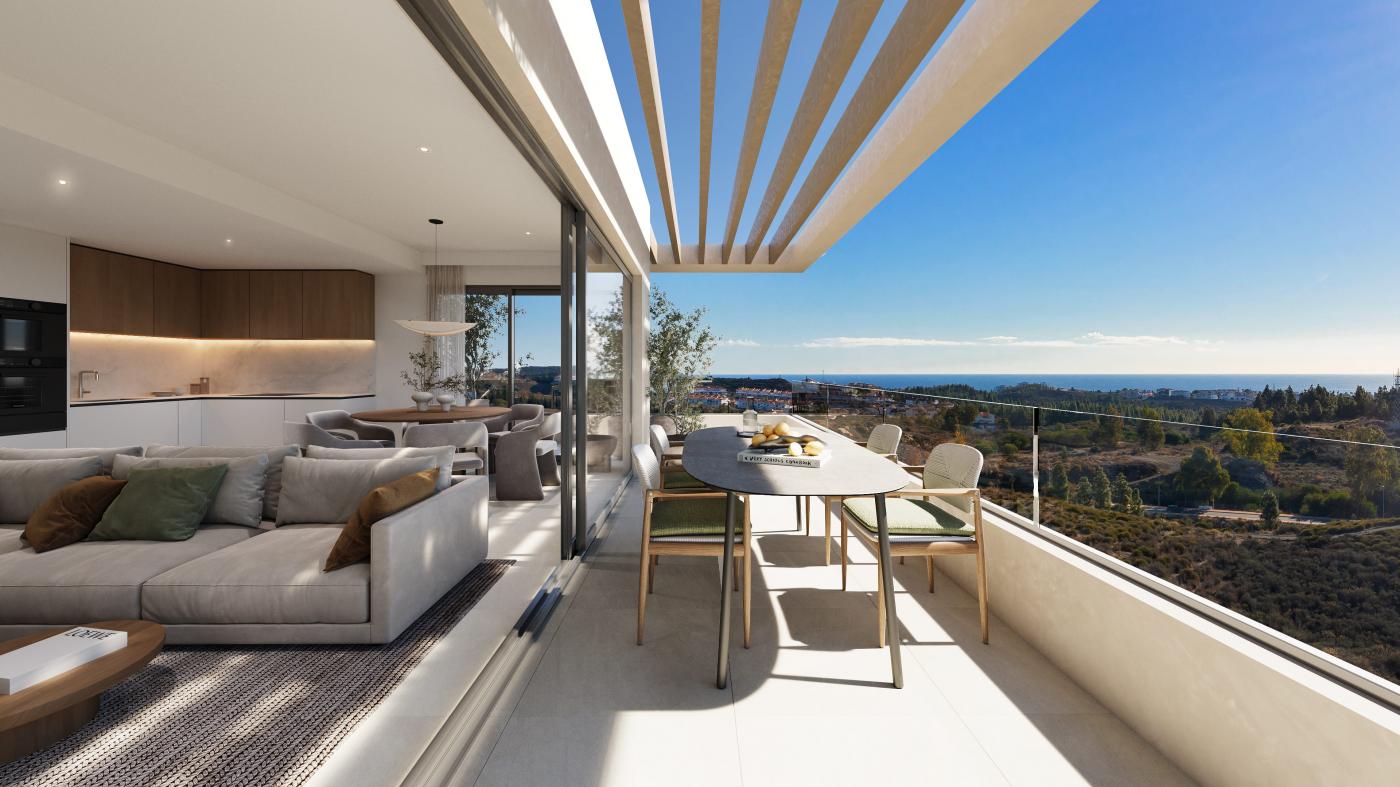 Altos del Chaparral — one, two and three bedroom apartments in El Chaparral, Mijas (2 of 13)
