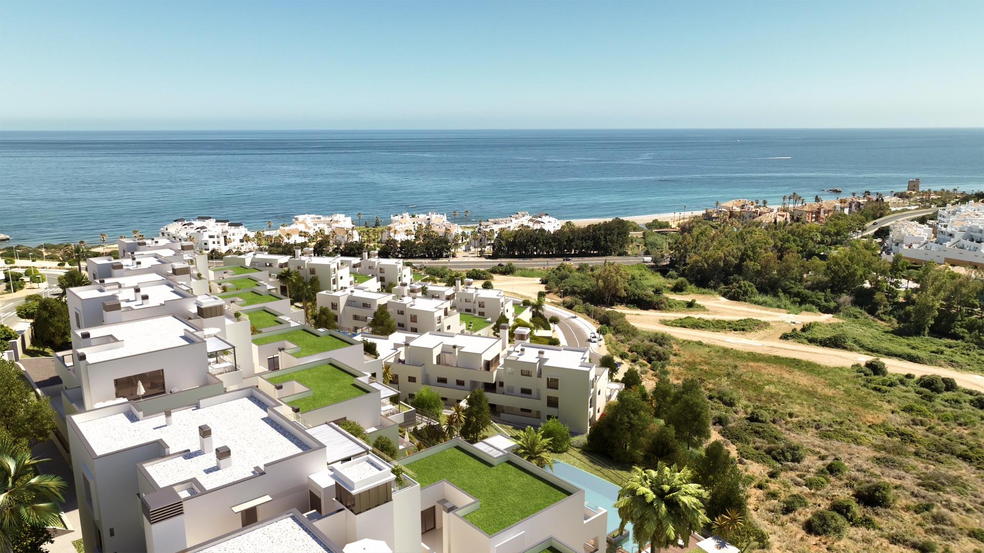Arrecife — two, three and four bedroom apartments in Casares Costa, Casares (1 of 13)