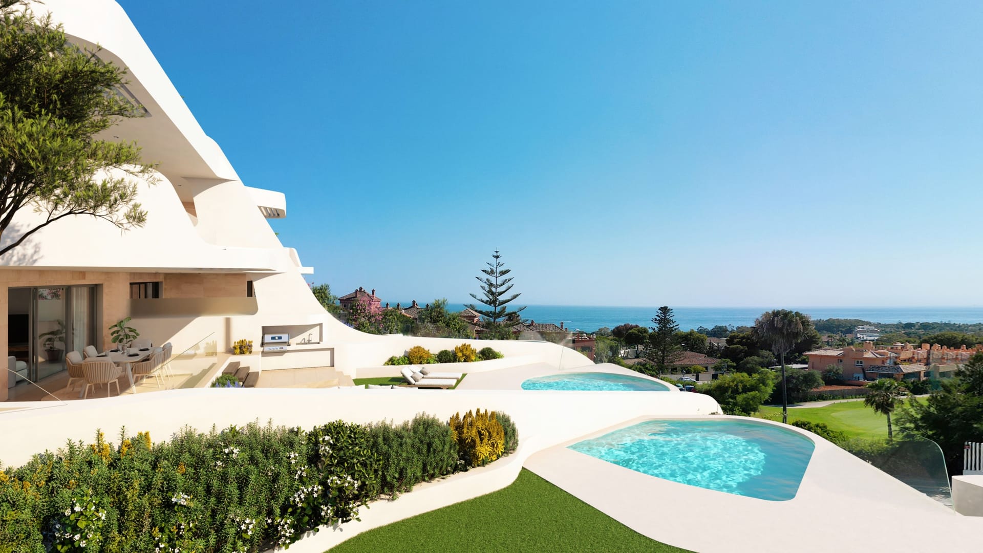 Golden Eight — three bedroom apartments in Cabopino, Marbella (2 of 11)