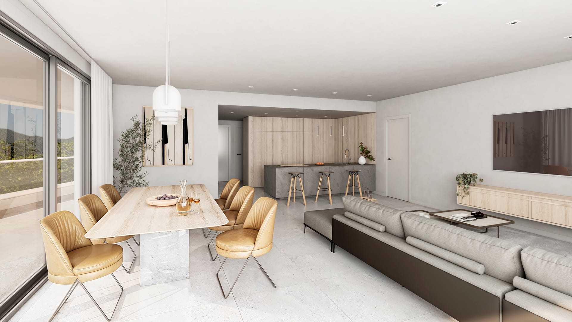 Moon 64 — two and three bedroom apartments in Los Hidalgos, Manilva (10 of 12)