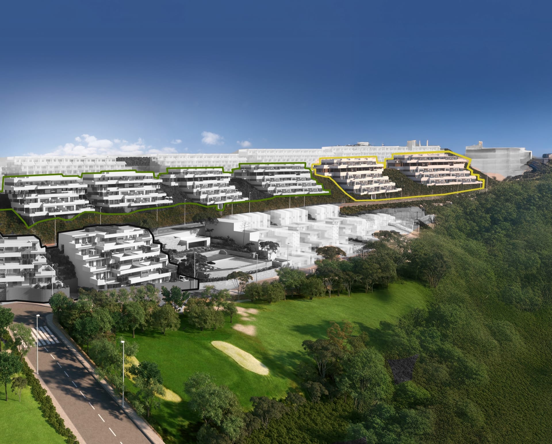 Navigolf Suites II — one and two bedroom apartments in La Cala de Mijas, Mijas (1 of 3)