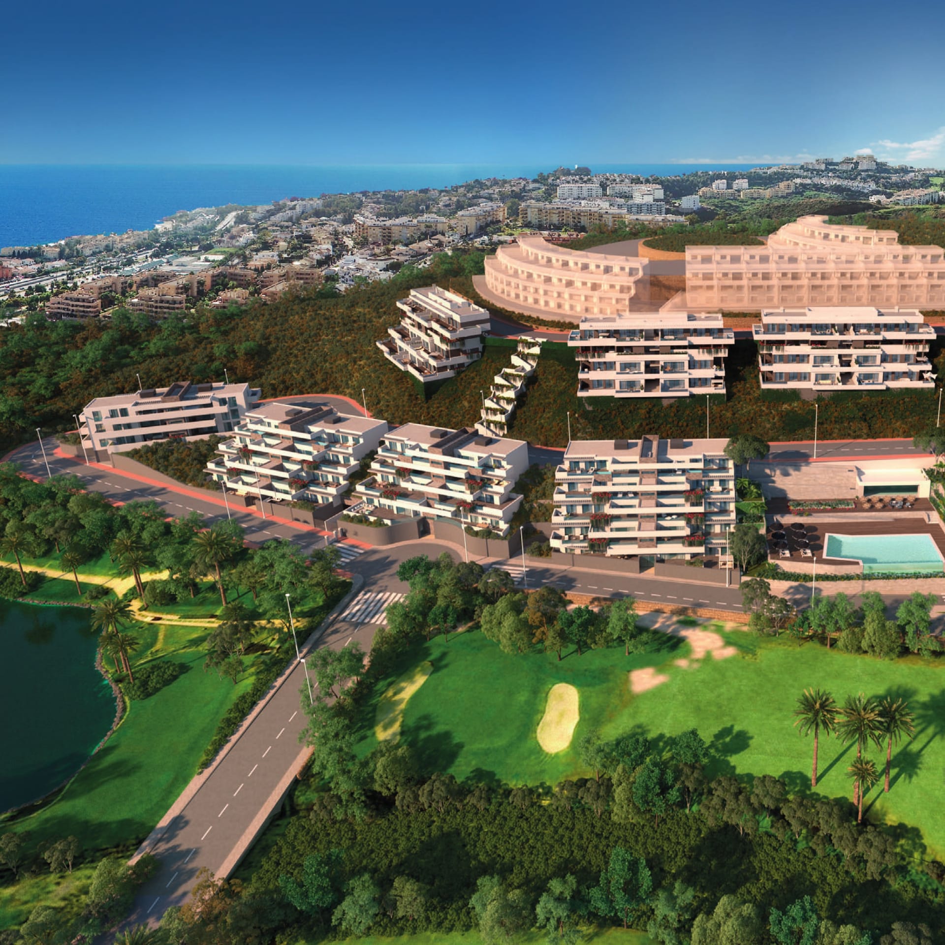 Navigolf Suites — one and two bedroom apartments in La Cala de Mijas, Mijas (1 of 9)