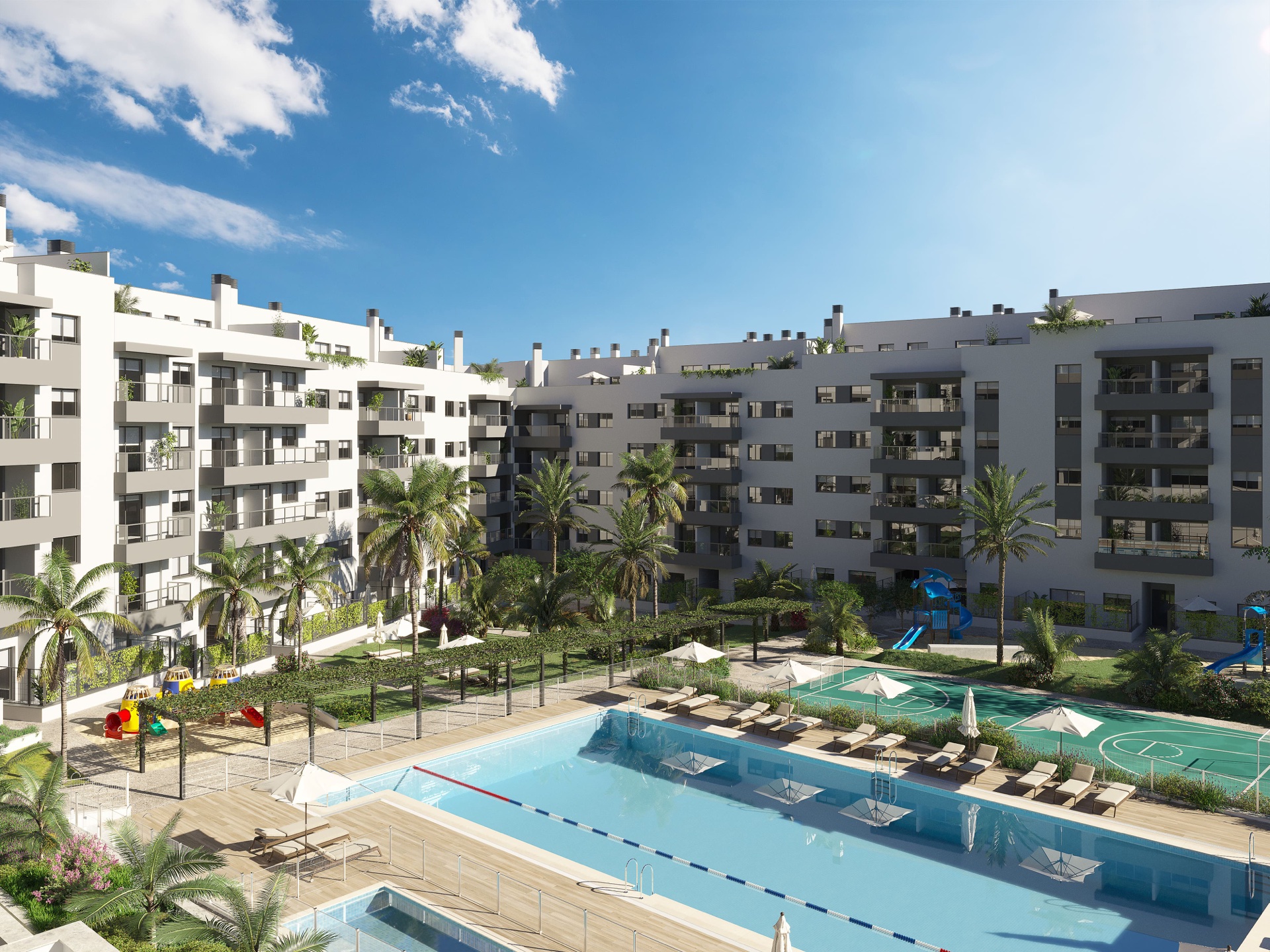 Suite Mijas Phase Three — two and three bedroom apartments in Las Lagunas de Mijas, Mijas (1 of 7)