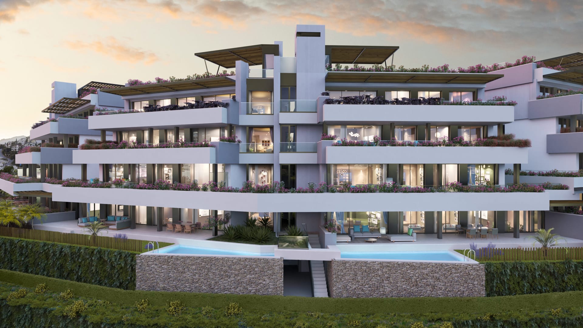 Tiara — three and four bedroom apartments in La Quinta, Benahavís (1 of 15)