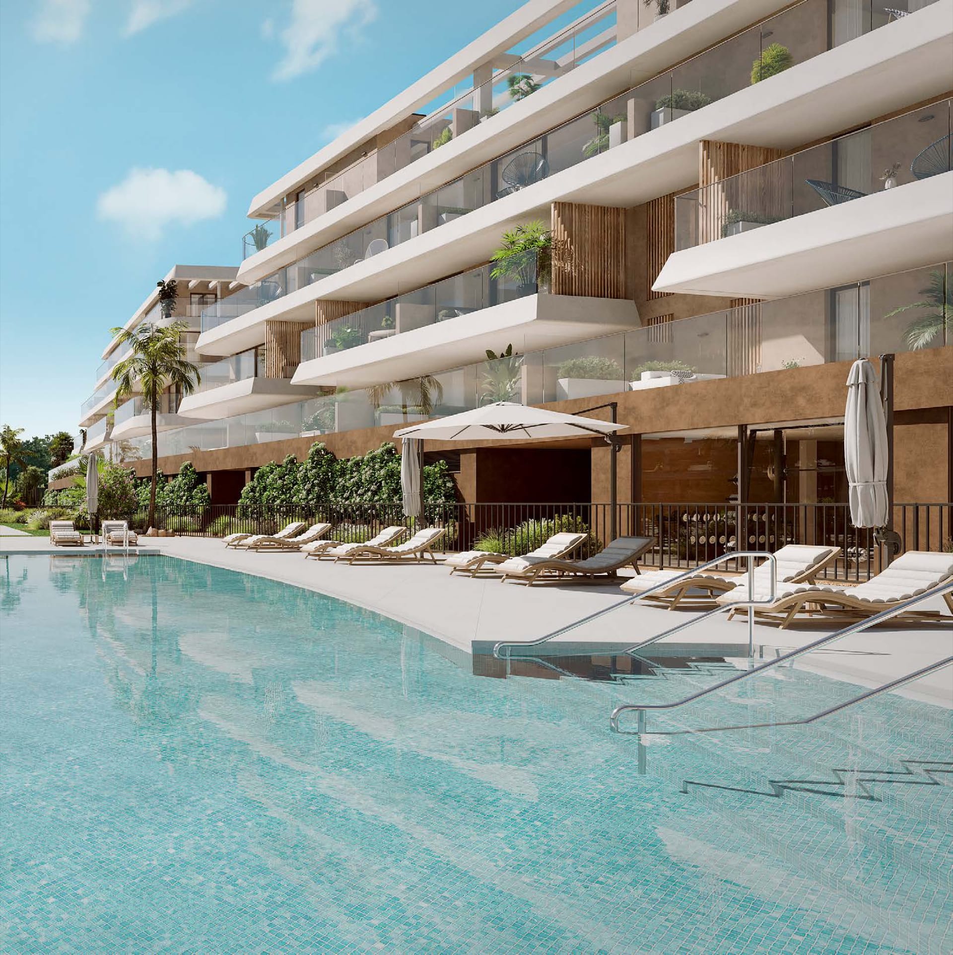 Unika I — two and three bedroom apartments in Buenas Noches, Estepona (2 of 8)
